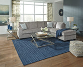 Altari Fabric 2 pc Sectional Sofa